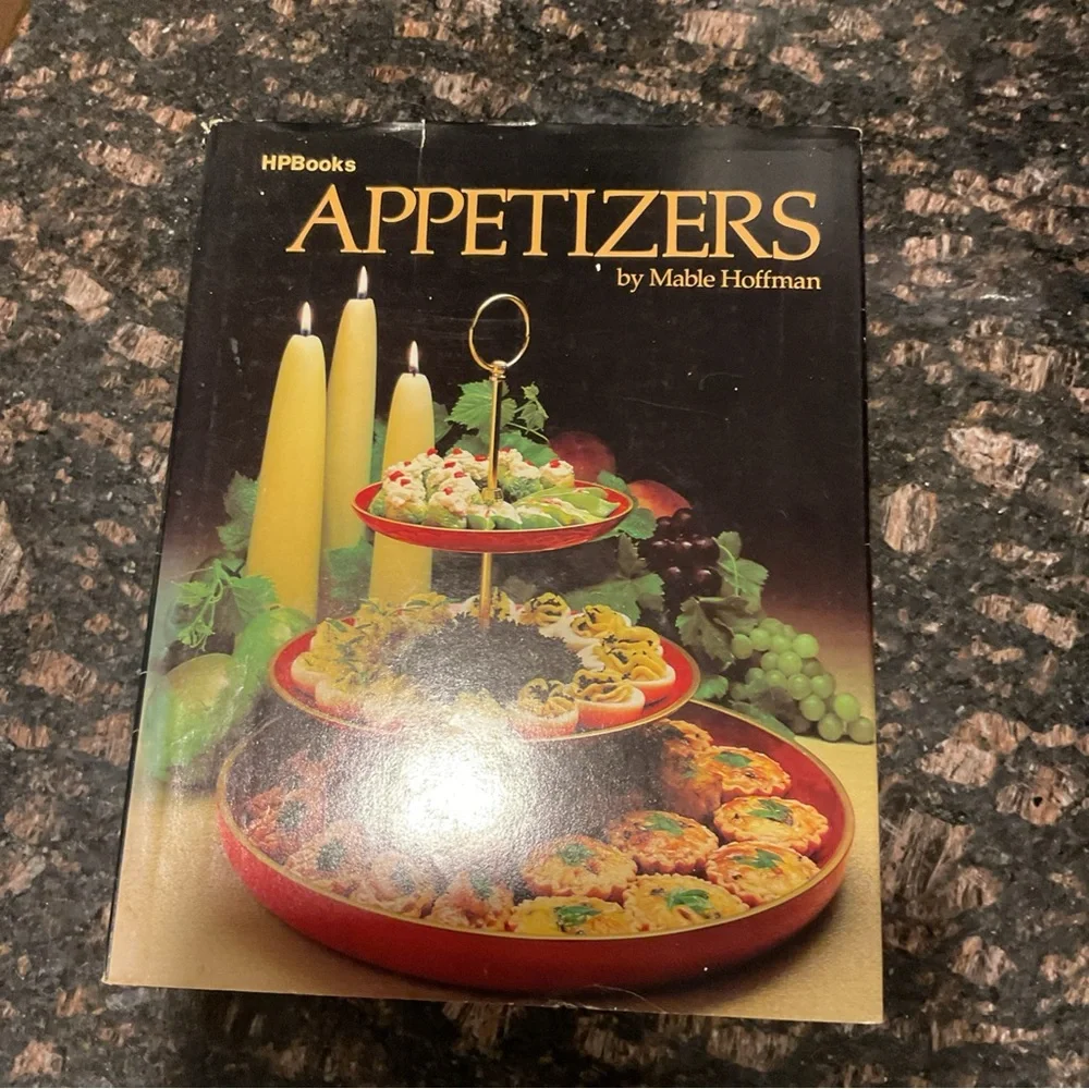 Appetizers Cookbook - Black and Yellow